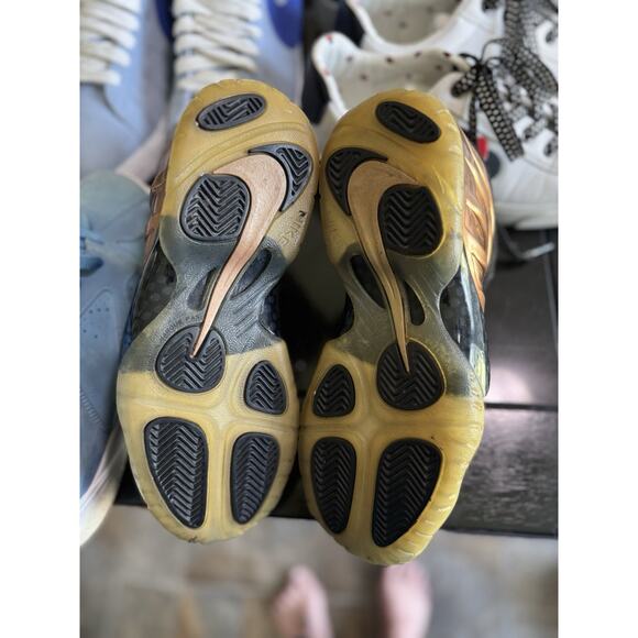 Size 5.5 (GS) - Nike Little Posite One Mid Copper NBS159 - Picture 5 of 5